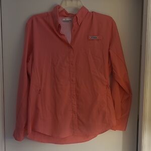 Columbia Salmon Long Sleeve Shirt